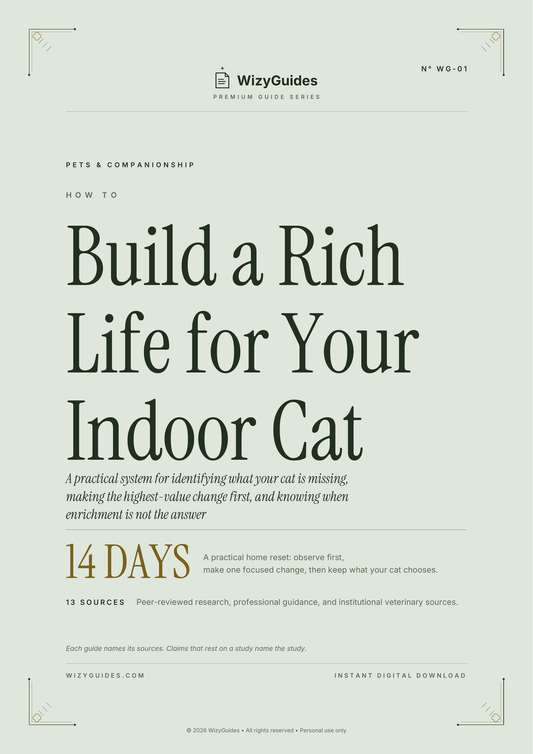How to Build a Rich Life for Your Indoor Cat