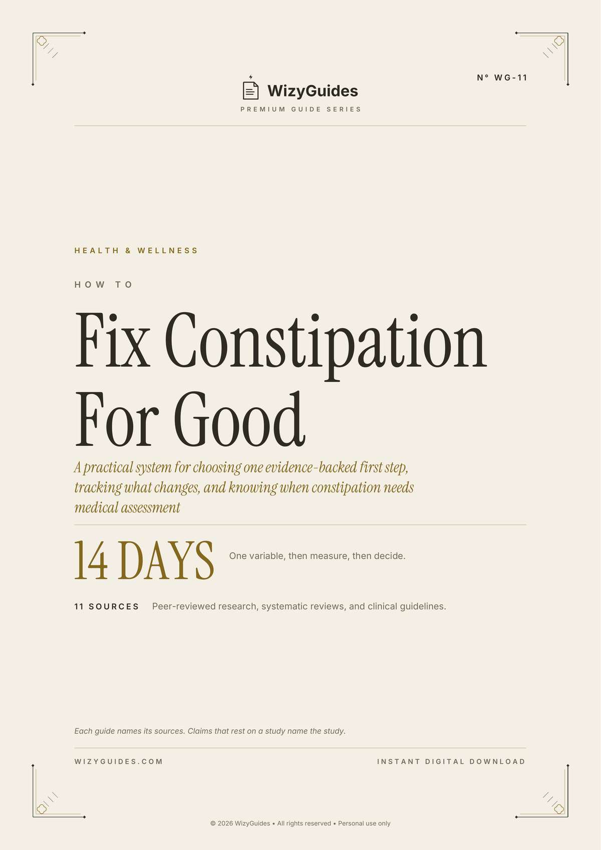 How to Fix Constipation for Good